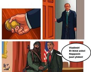 Vladimir ja Obama