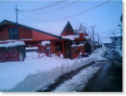 Heavy snow fall in Murree,  Pakistan