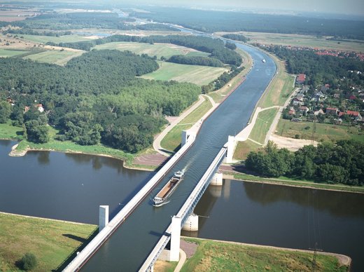 Magdeburg water bridge