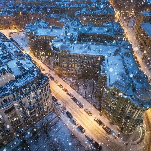 Saint Petersburg in winter