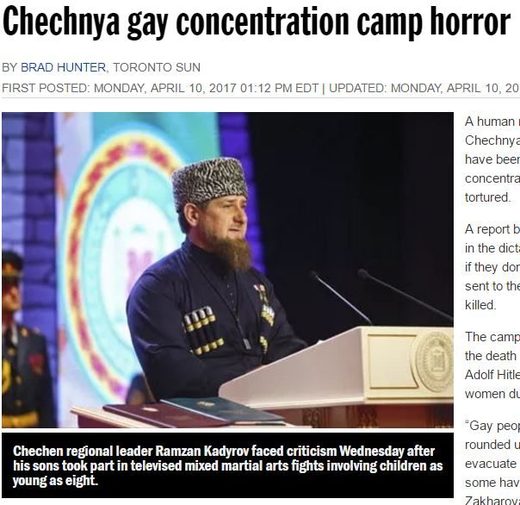 chechnya gay gulag
